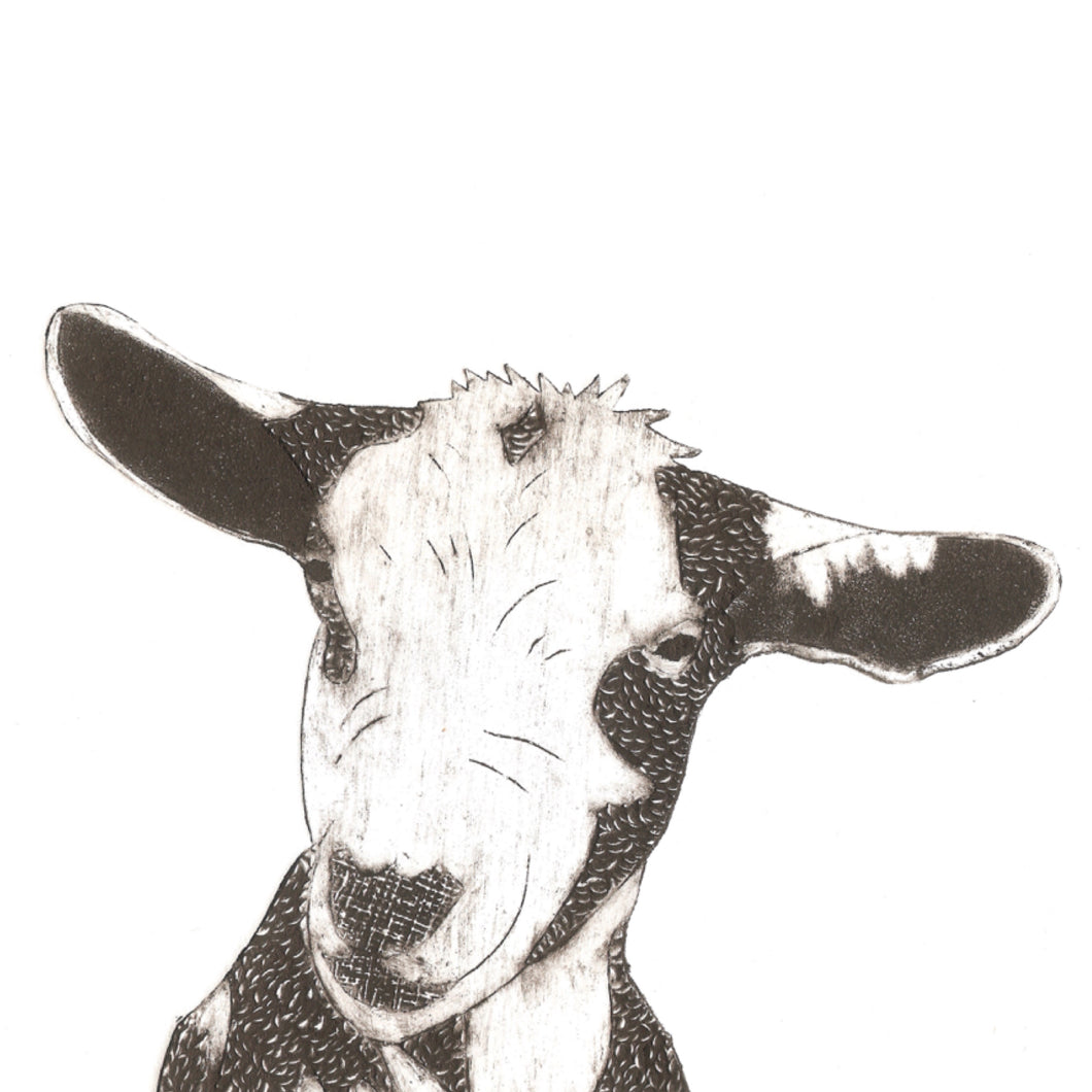 Wildshed limited edition print - goat